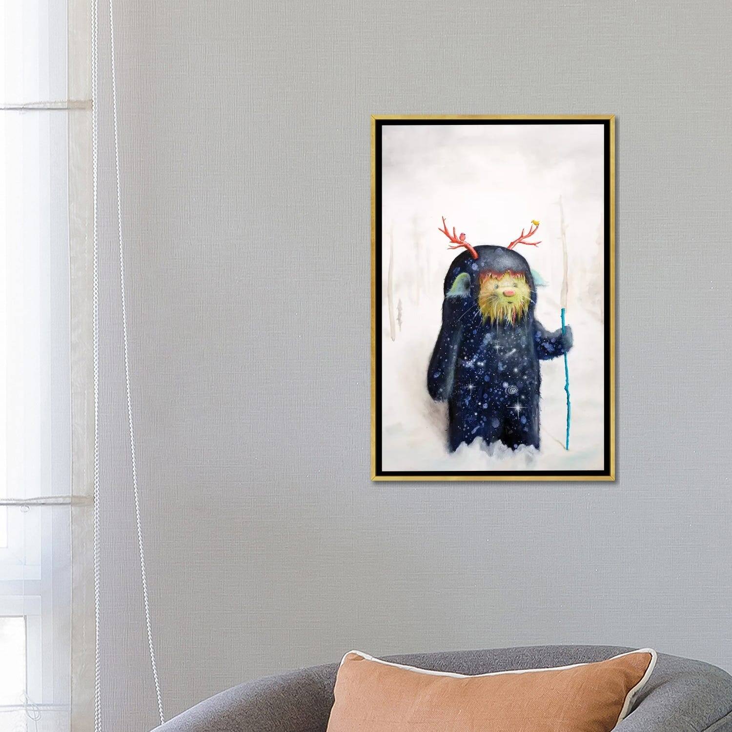 iCanvas "Yeti" by Scott Mills Framed Canvas Print Bed Bath & Beyond